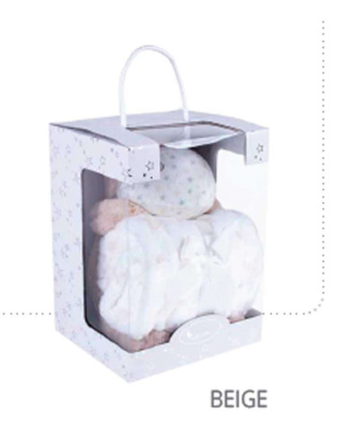 Ropa para bebe Caja regalo hipopótamo manta bebé