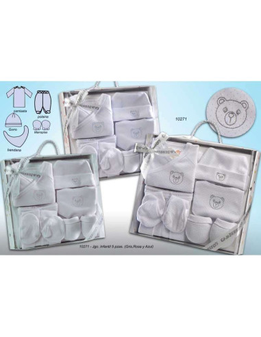 Caja regalo osito primera puesta 