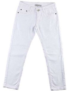 Pantalón largo blanco niña [product.brand] 1 - Ropa para Bebé | dyley | 