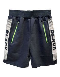 Pantalón corto sport black niño 