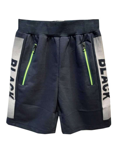 Pantalón corto sport black niño 
