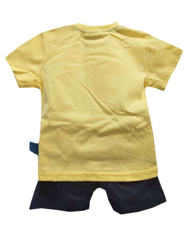 Conjunto manga corta funny bebé niño 