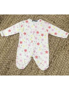 Pelele manga larga estrellas bebé niña [product.brand] 1 - Ropa para Bebé | dyley | 