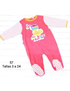 Pelele manga larga caracol bebé niña [product.brand] 1 - Ropa para Bebé | dyley | 