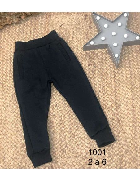 Pantalón largo felpa sport básico niño [product.brand] 1 - Ropa para Bebé | dyley | 