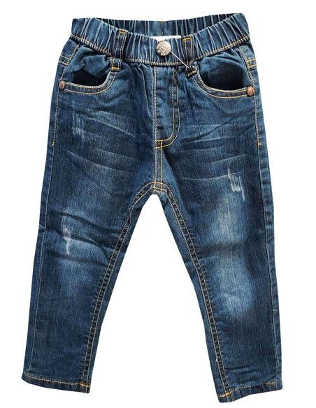 Pantalón con goma largo bebé niño 