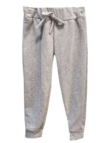 Conjunto con capucha good gris niña 
