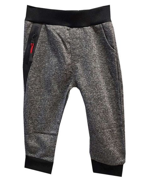 Pantalón chándal con cremallera bebé niño 
