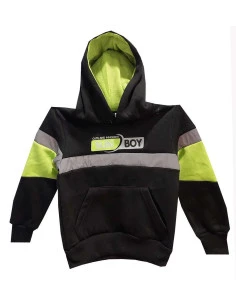 Sudadera manga larga boy amarillo niño 