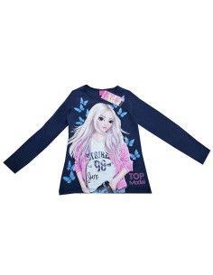 Camiseta manga larga top model 98 niña  2