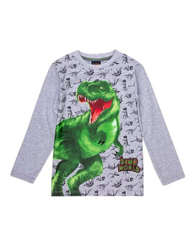 Camiseta manga larga dinoworld niño 