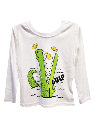 Camiseta manga larga cocodrilo niño 