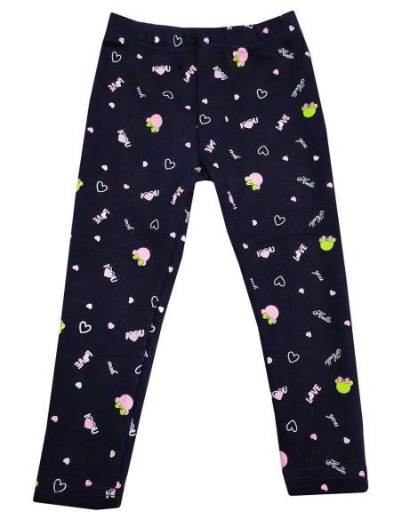 Leggings gruesos love niña 