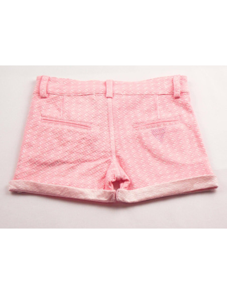 Pantalón rosa corto niña 