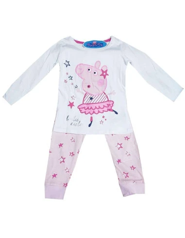 Pijama fino manga larga Pepa niña 