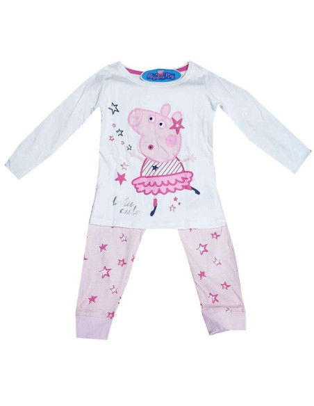 Pijama fino manga larga Pepa niña 