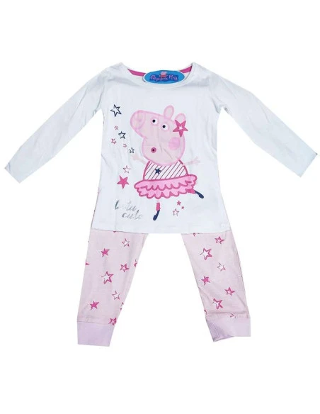 Pijama fino manga larga Pepa niña 