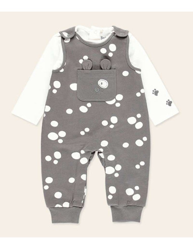 Peto con body de bebé unisex 