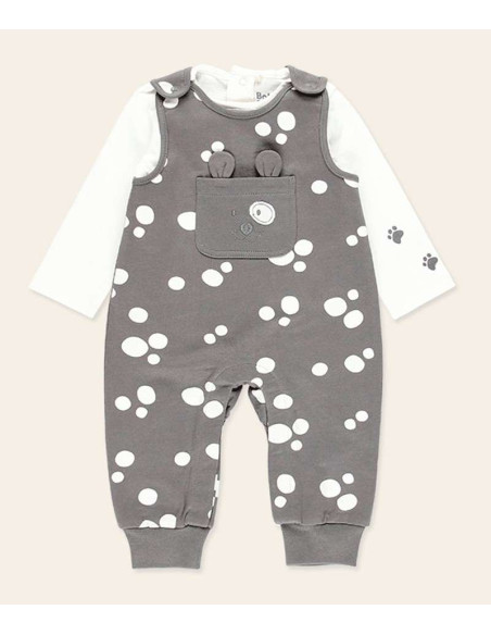 Peto con body de bebé unisex 