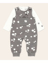 Peto con body de bebé unisex 