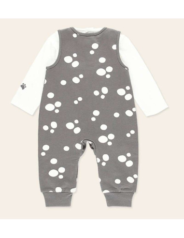 Peto con body de bebé unisex 