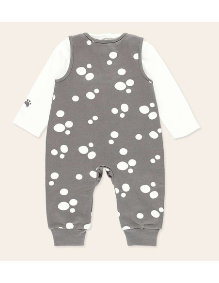 Peto con body de bebé unisex 