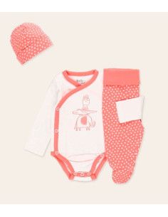 Pack 3 piezas animalitos de bebé niña [product.brand] 1 - Ropa para Bebé | dyley | 