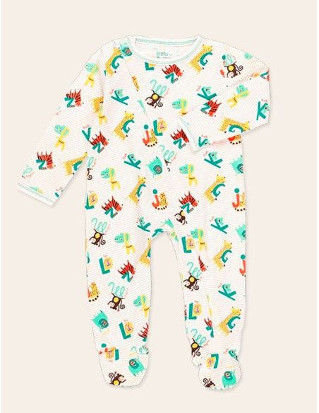 Pelele manga larga jungla bebé [product.brand] 2 - Ropa para Bebé | dyley | 