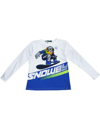Camiseta manga larga snowby niño 