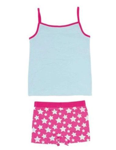 Pijama tirante corto unicornio niña 