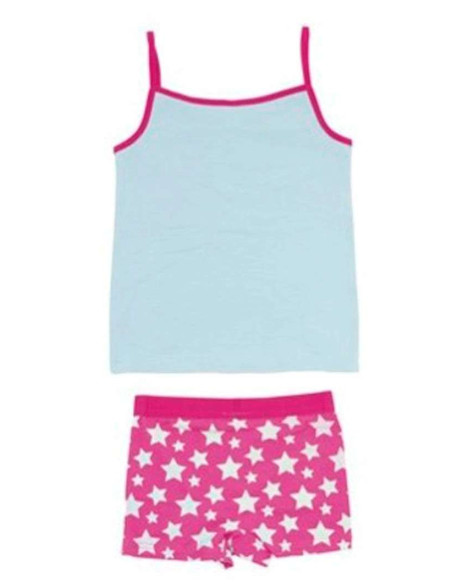 Pijama tirante corto unicornio niña 