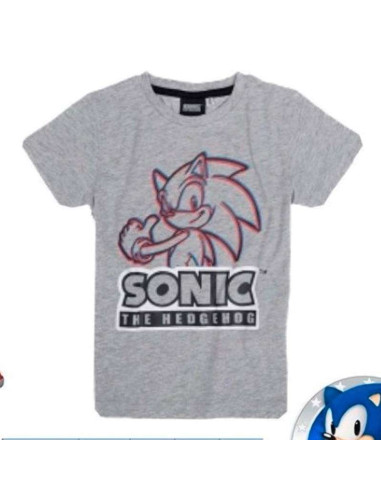 Camiseta manga corta sonic 