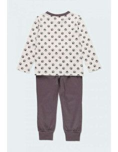 Pijama manga larga tigre niño  2