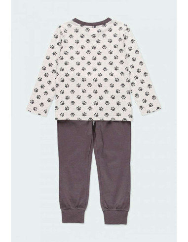 Pijama manga larga tigre niño 