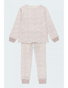 Pijama manga larga print niña  2