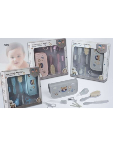 Kit neceser recién nacido gris 
