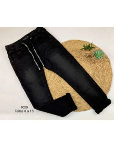 Pantalón con goma negro de niño 