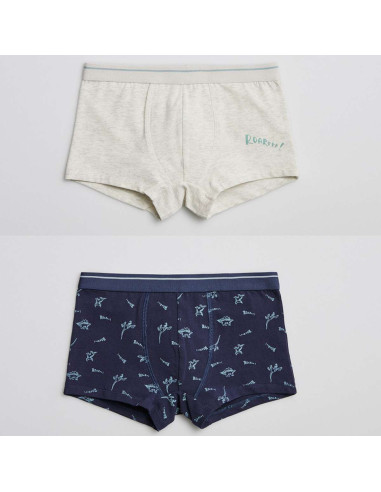 Boxer pack 2 unidades niño 
