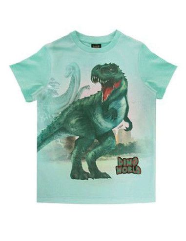Camiseta manga corta dino t-rex niño 