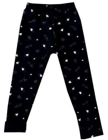 Leggings corazones niña 