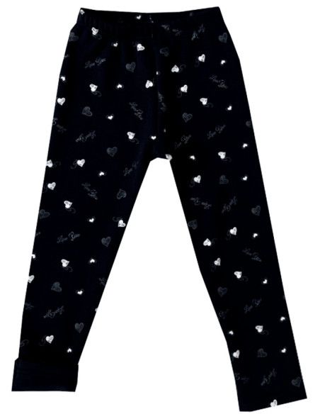 Leggings corazones niña 
