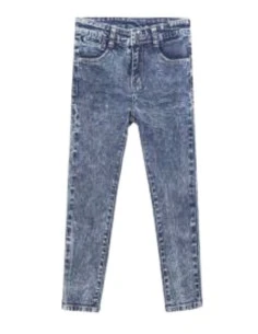Pantalón largo tejano desgaste niño 