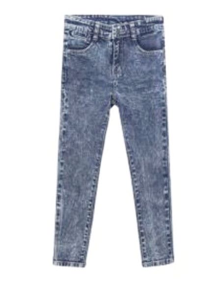 Pantalón largo tejano desgaste niño 