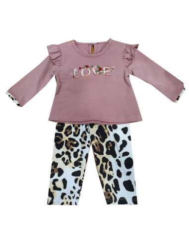 Conjunto love bebé niña [product.brand] 1 - Ropa para Bebé | dyley | 