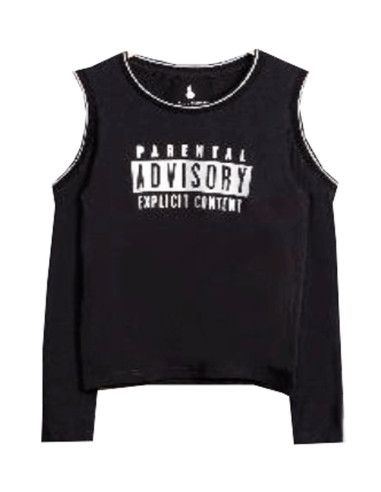 Camiseta sin hombro niña 