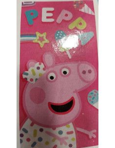 Toalla de playa Pepa pig de niña  2