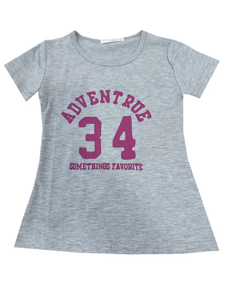 Camiseta manga corta 34 niña 