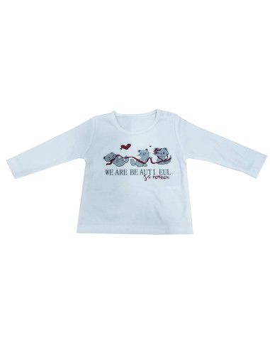 Camiseta manga larga gatitos bebé niña [product.brand] 1 - Ropa para Bebé | dyley | 