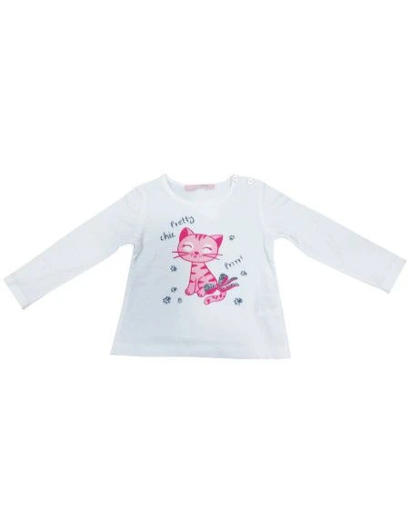 Camiseta manga larga Pretty bebé niña [product.brand] 1 - Ropa para Bebé | dyley | 