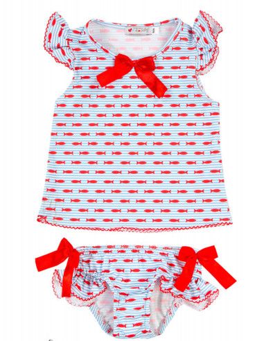 Conjunto baño pececitos bebé niña [product.brand] 1 - Ropa para Bebé | dyley | 